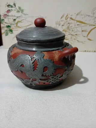 Vintage cerámica china dragón