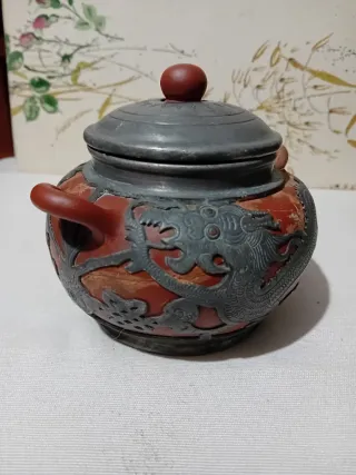 Vintage cerámica china dragón