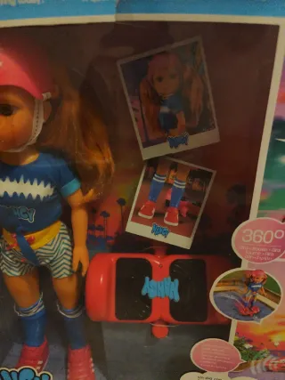 Nancy un dia con su Hivetboard