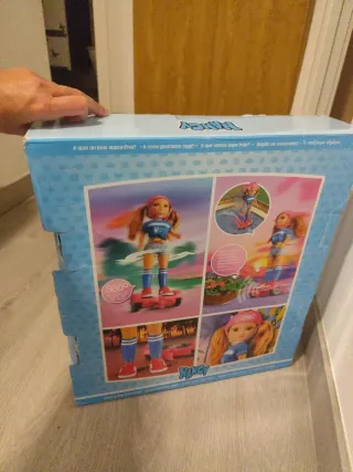 Nancy un dia con su Hivetboard