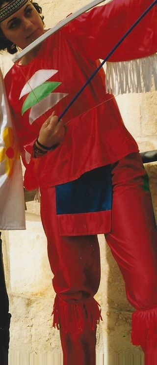 Disfraz indio talla única