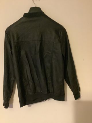 Giacca donna ecopelle nera