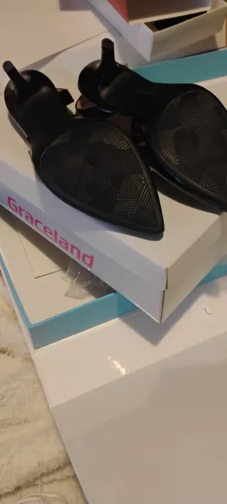 Zapatos de tacón negros
