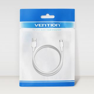 Cable Usb 2.0 Vention Usb Tipo-C Macho Usb Macho 1M Blanco