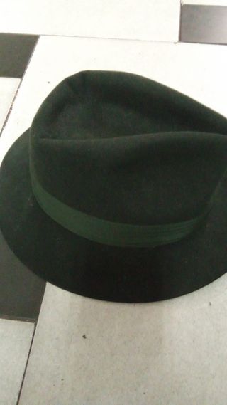 Sombrero fieltro verde Howard Davidson