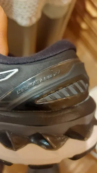 Zapatillas Asics Gel-Kayano 27 Mujer Negras/Gris