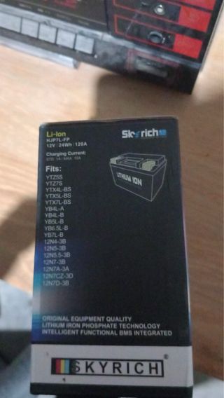 Batería Litio Ion Skyrich HJP7L-FP Moto