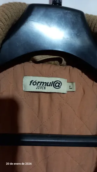 Abrigo largo beige mujer