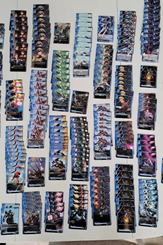 Lote Cartas Gundam TCG