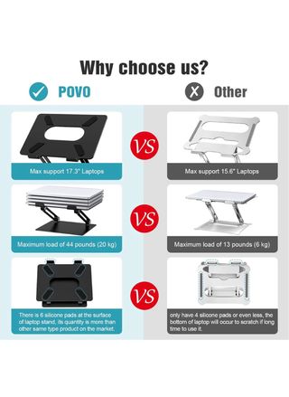 Soporte Portátil Aluminio Ajustable