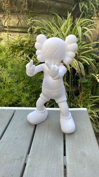 Figura Kaws BFF Azul + Fuck Kaws