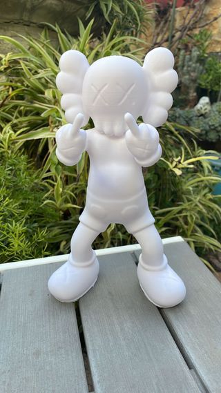 Figura Kaws BFF Azul + Fuck Kaws
