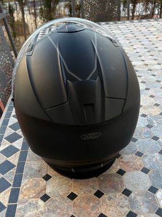 Casco Scorpion Exo 491 West Negro + guantes Hels