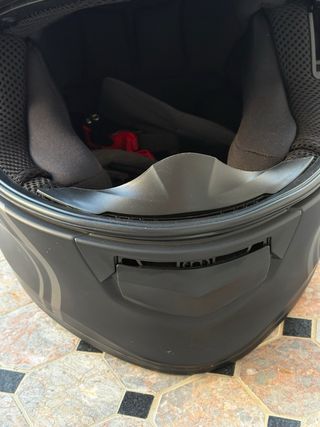 Casco Scorpion Exo 491 West Negro + guantes Hels