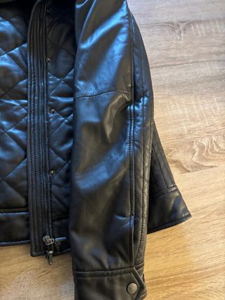 Chaqueta Geox Piel Marrón Mujer