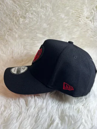 Gorra New Era 9Forty A Frame Negra/Rojo Los angele