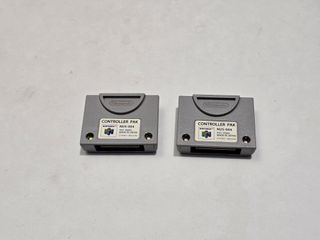 Controller Pak Nintendo 64 Ufficiale con Pila Nuova