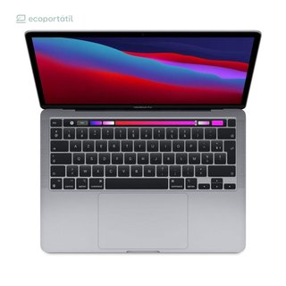 Apple MacBook Pro A2338 13" M1, 16GB, SSD 256GB, GPU 8 Núcleos, 2020, Gris Espacial, A+