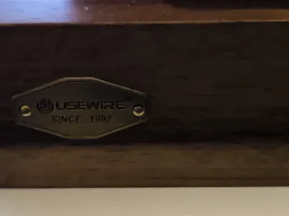 Humidificador puros, viajes y cenicero nogal