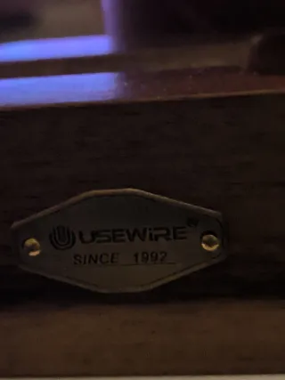 Humidificador puros, viajes y cenicero nogal