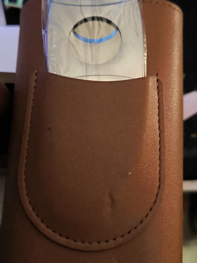 Humidificador puros, viajes y cenicero nogal