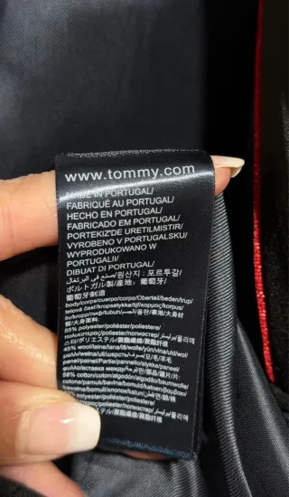 Giacca Blazer Donna Tommy Hilfiger Nera.