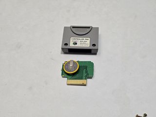 Controller Pak Nintendo 64 Ufficiale con Batteria Nuova