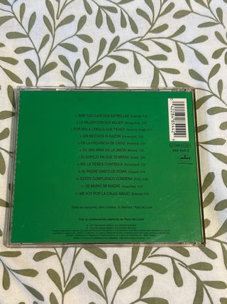 CD El Camarón de la Isla y Paco de Lucía