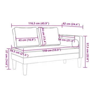 Sofá diván terciopelo verde oscuro