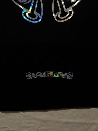 Camiseta Chrome Hearts Negra