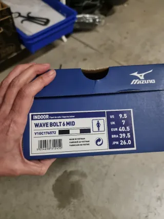Zapatilla Mizuno wave bolt
