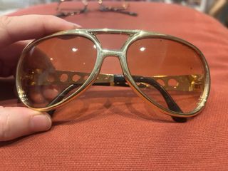 Lote 3 Gafas Disfraz Azul y Dorado