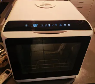 Lavavajillas de encimera blanco