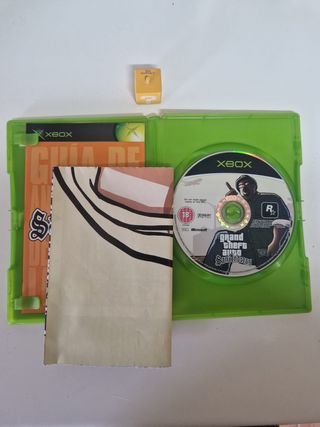 Grand Theft Auto San Andreas - Xbox