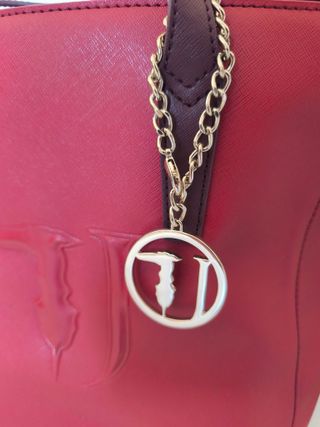 Borsa Trussardi Jeans Rossa