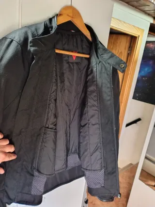 Chaqueta Dainese Moto Hombre Negra