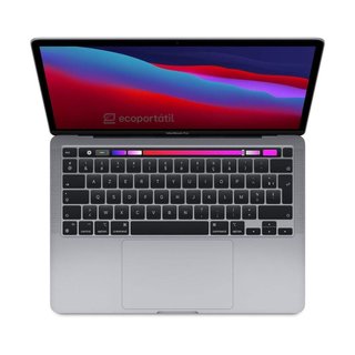 Apple MacBook Pro A2338 13" M1, 16GB, SSD 256GB, GPU 8 Núcleos, 2020, Gris Espacial, A
