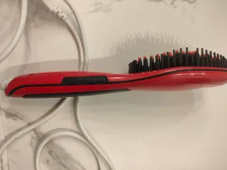 Cepillo Eléctrico Alisador Rojo