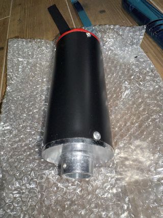 Tubo de escape y silenciador pit bike honda crf