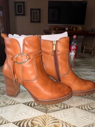 Botines Pikolinos Marrones Poco Uso