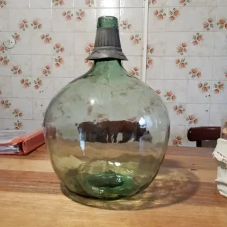 Garrafa Cristal Damajuana Viresa 16L