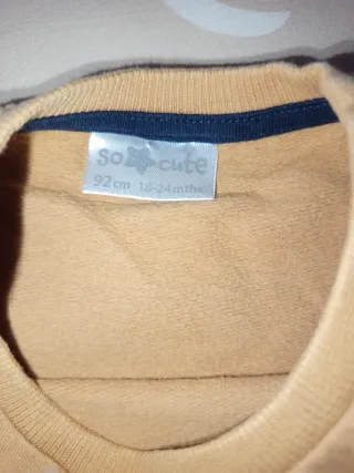 Set abbigliamento bimbo tigre