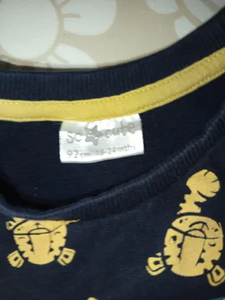 Set abbigliamento bimbo tigre