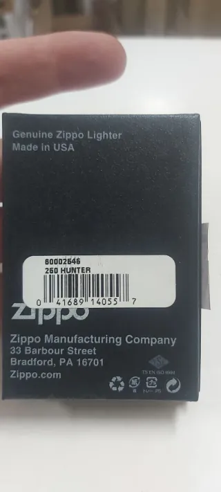 Zippo 250 brillo Cazador