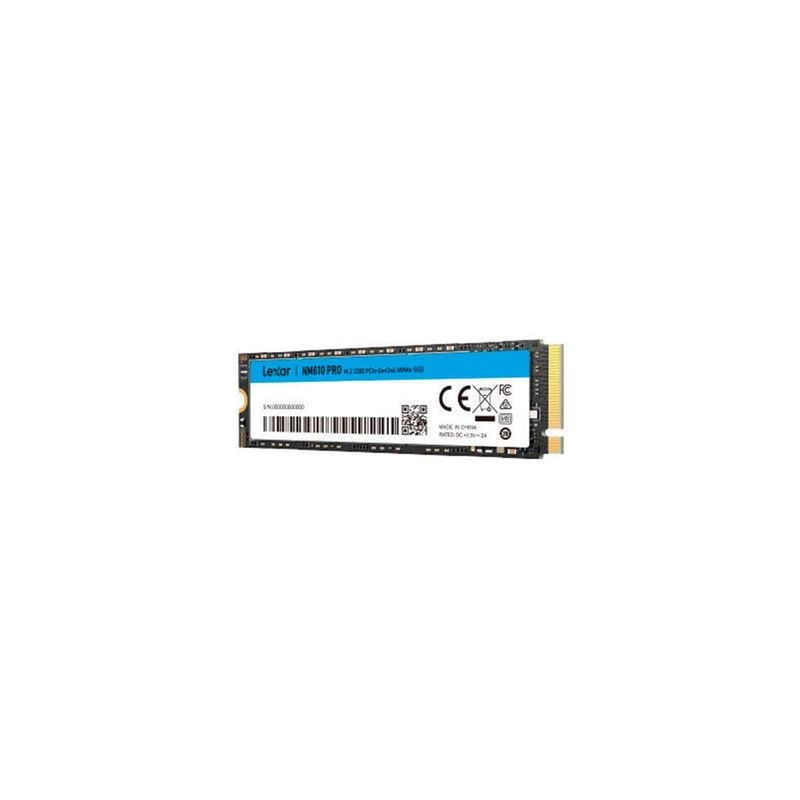SSD Lexar NM610 Pro 1TB M.2 2280 PCIe Gen3 x4 NVMe 1.4 | 3D NAND Flash, Nuevo afbeelding 4