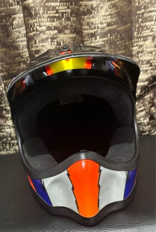 Casco Moto Cross Diseño Salvaje