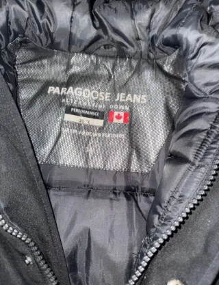 Chaqueta Paragoose acolchada negra