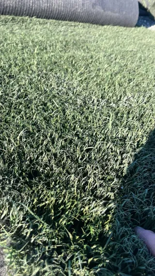 Césped reciclado campo fútbol