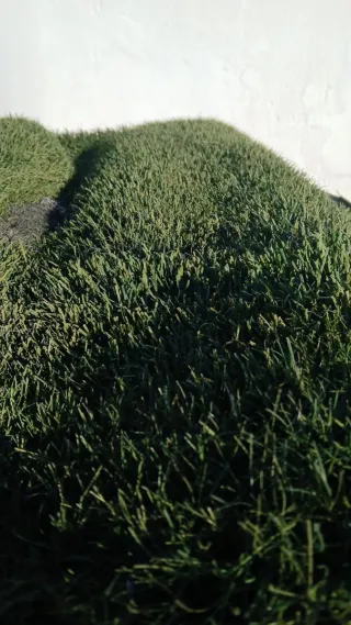 Césped reciclado campo fútbol