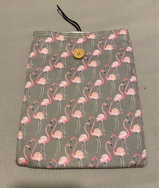 Funda libro flamencos forrada